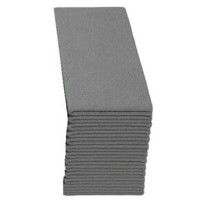 Microvezeldoek Grijs 40×40 cm 10 stuks